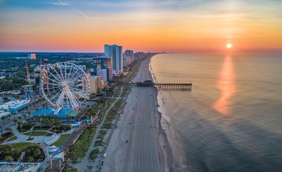 Bar Harbor On The Oceanfront Hotel Myrtle Beach Exterior foto